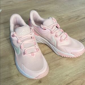 Nike Womens Big Girls Star Runner 4 Pink Casual Sneakers Sz 5Y Womens 6.5